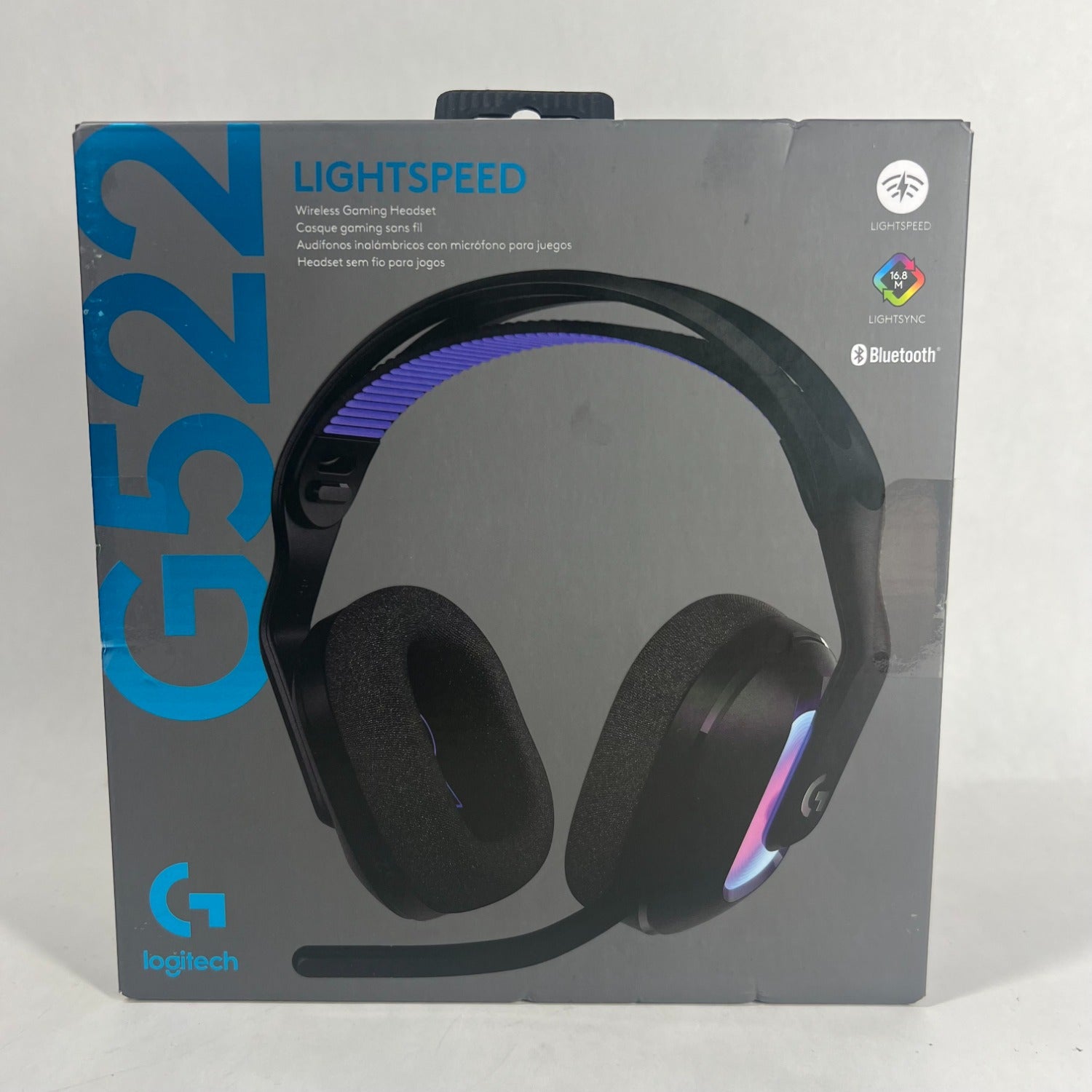 New Logitech G522 Lightspeed Gaming Headset Black 981-001491 – PayMore ...