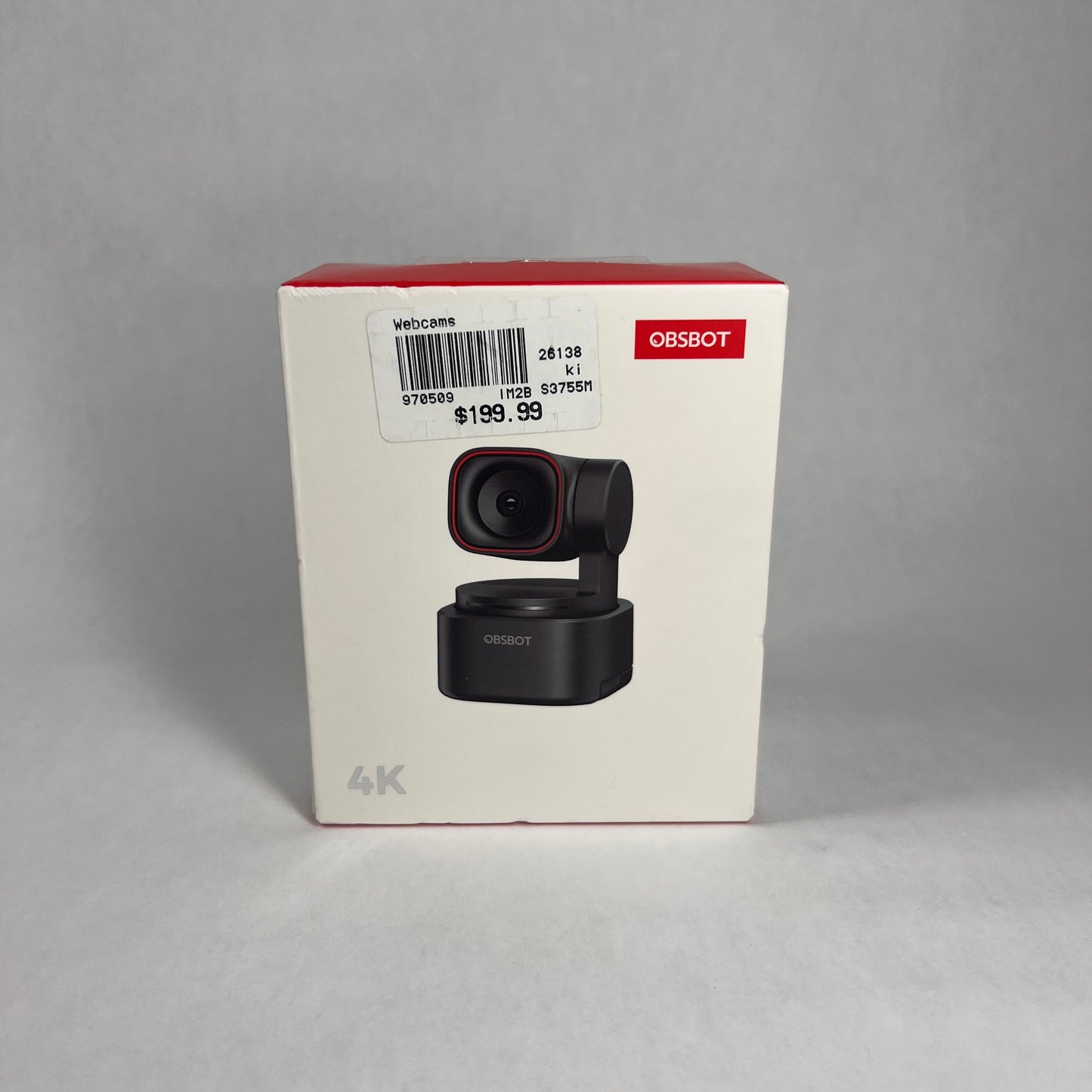 New OBSBOT TINY 3 LITE RMOWUH13263MGL 512MB 4K Webcam