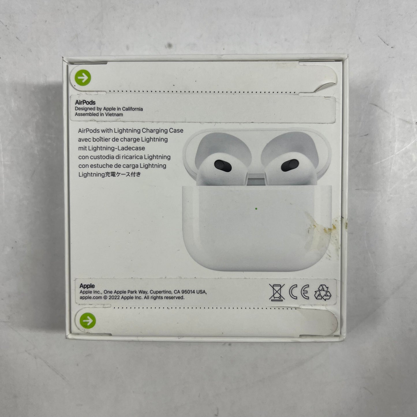 New Apple AirPods 3rd Gen with Charging Case A2564 A2565 A2897 MTJV3LL/A