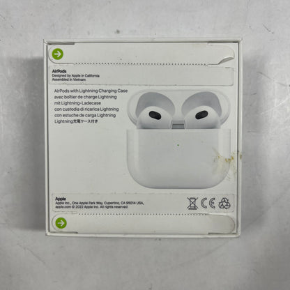 New Apple AirPods 3rd Gen with Charging Case A2564 A2565 A2897 MTJV3LL/A