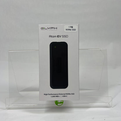 New GLYPH Portable Atom EV SSD 1TB SSD A1000EV in Box Sealed