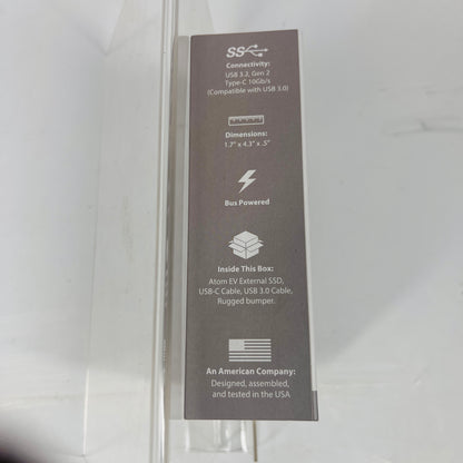 New GLYPH Portable Atom EV SSD 1TB SSD A1000EV in Box Sealed